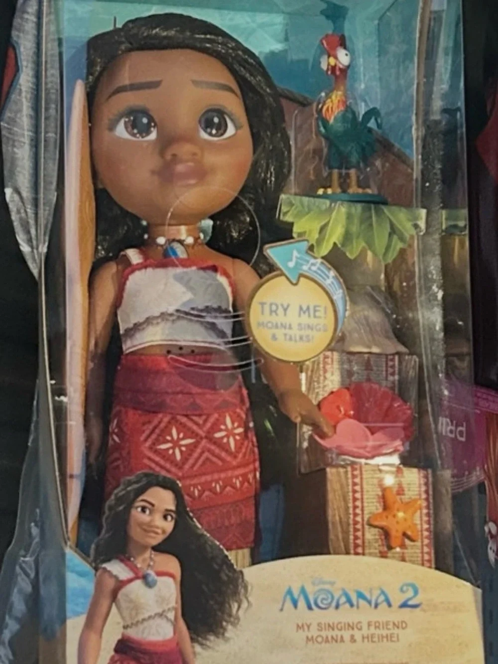 Disney Moana Singing Doll with Red and White Outfit